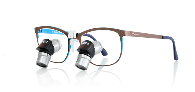 Trial | Ergo 4.0x | Jazz | Brown/Blue | PD 60mm | WD50cm - B2B Eyecare